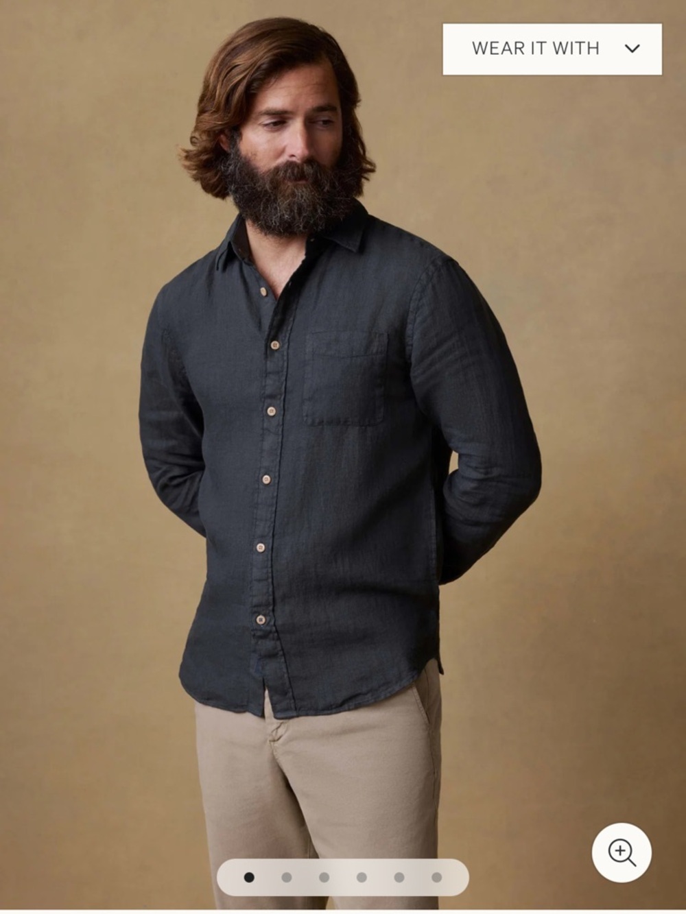 Faherty Laguna Linen Shirt